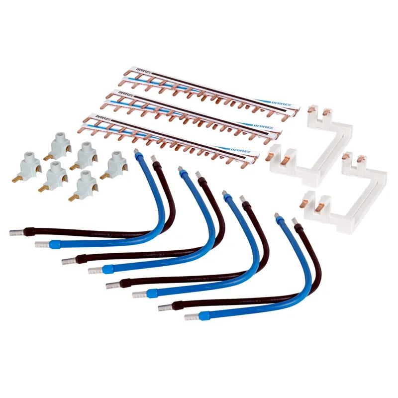 Dernier Modèle Kit de câblage 3 rangées pour disjoncteur à vis - DEBFLEX