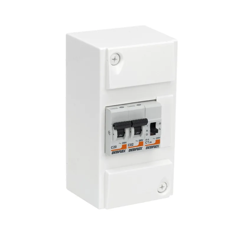 Coffret électrique pré-équipé pour chauffe-eau - DEBFLEX Nouvelle Collection