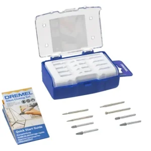 Acheter Direct Kit d‘accessoires pour gravure du verre DREMEL C682