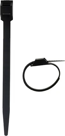 Produit De Marque Colliers de serrage 6 x 114 mm noir par 20