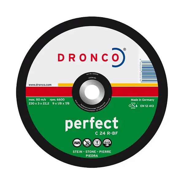 Disque à tronçonner matériaux Dronco C 24 R Solde