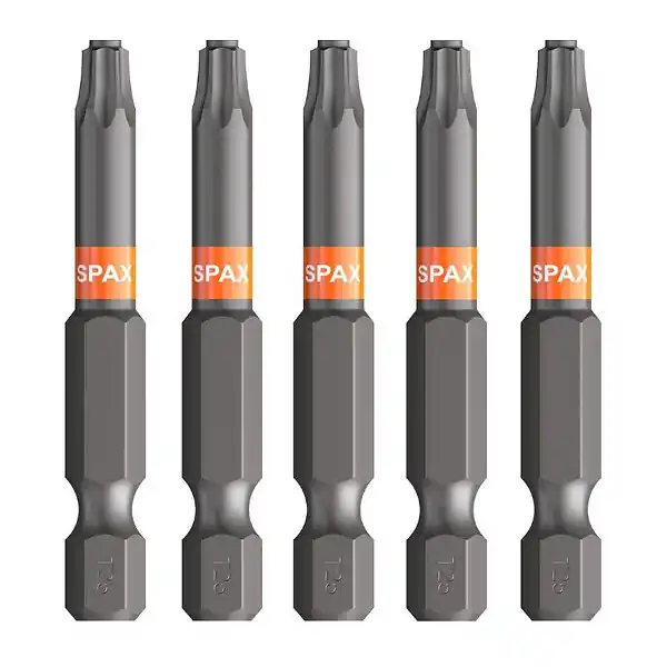 Offre Du Jour Embout T-STAR 50 mm acier inox A2 (5 pcs) - SPAX