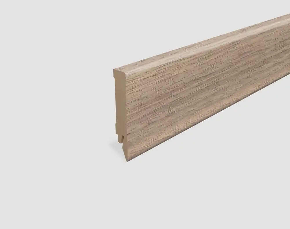 Achat Immédiat Plinthe sol stratifié décor bois clair noyer de langley ép 14 mm 5,8 x 240,0 cm EGGER