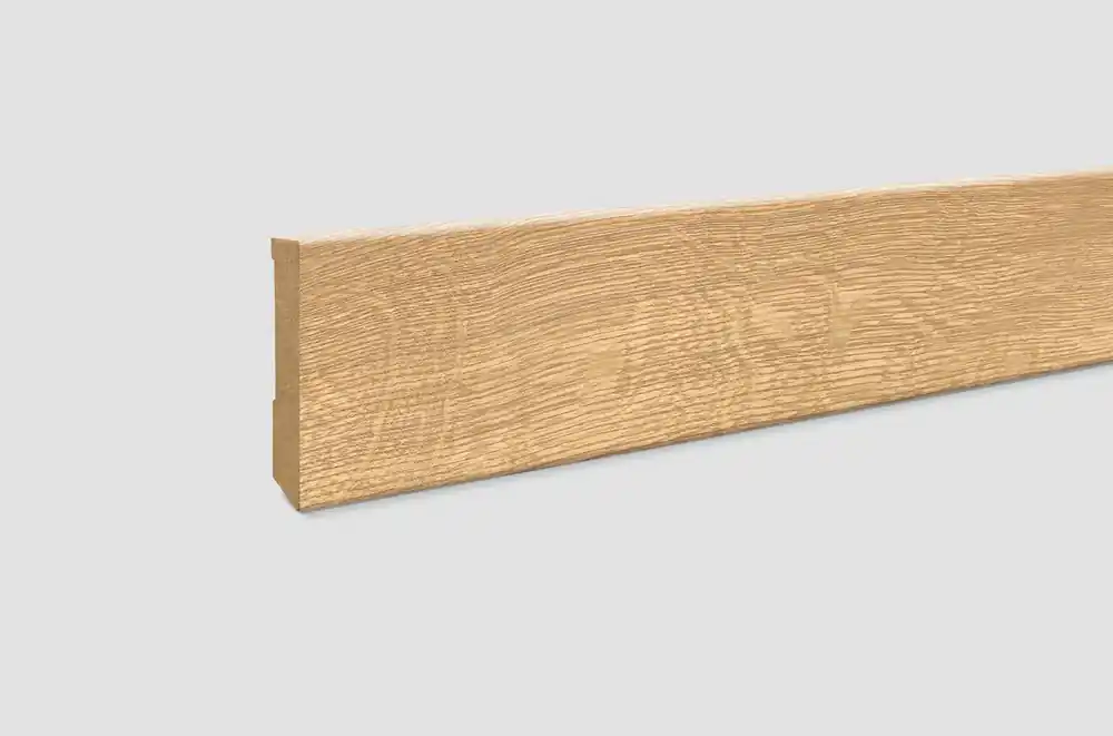 Offre Exclusive Plinthe sol stratifié décor bois miel chêne predaia ép 14 mm 5,8 x 240,0 cm EGGER