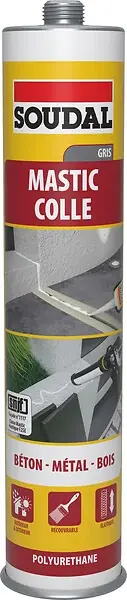 Acheter Direct Mastic colle PU gris SNJF 280ml SOUDAL