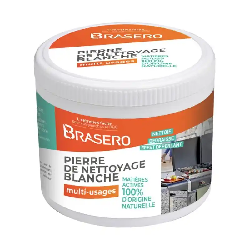 Pierre de nettoyage blanche BRASERO Haute Qualité