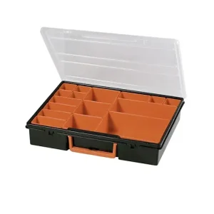 Promotion Saisonnière Malette de rangement 16 godets amovibles - 33x27x7cm TOOD