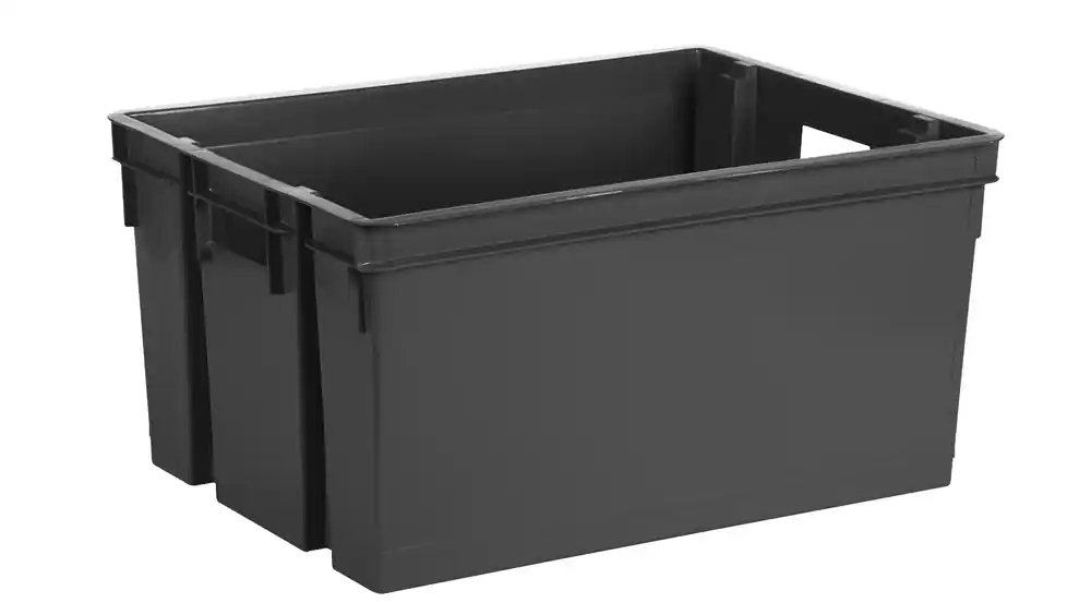 Bac de rangement 50 litres gris EDA Nouvelle Collection