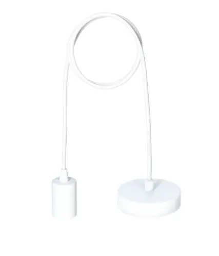 Suspension métal blanc E27 60W JOY - ARLUX Top Vente
