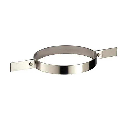 Retour Gratuit Collier de fixation tubage - Acier - Diam.150 mm