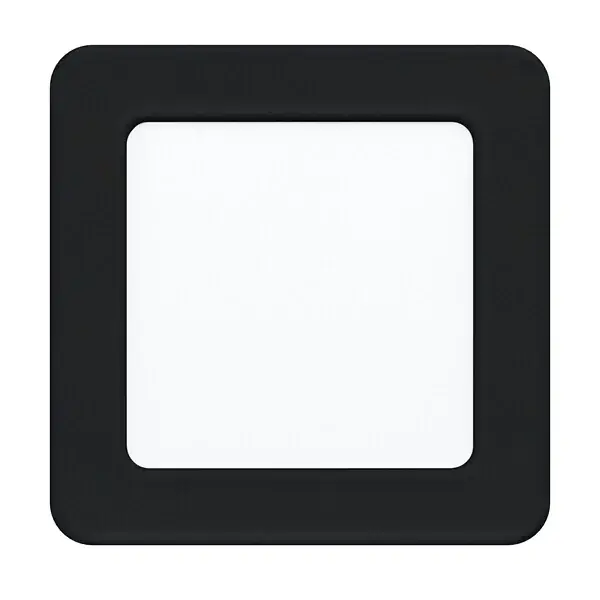Spot encastrable LED acier FUEVA 5 Noir 700Lm EGLO Certifié