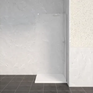 Acheter En Ligne Paroi de douche à l‘italienne 90x200 cm profilé chrome verre transparent 8 mm Signature - OCEA