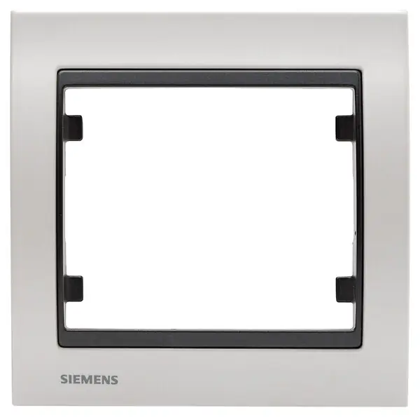 SIEMENS Plaque Simple Metal Perle Blanc Delta IRIS Bon Plan