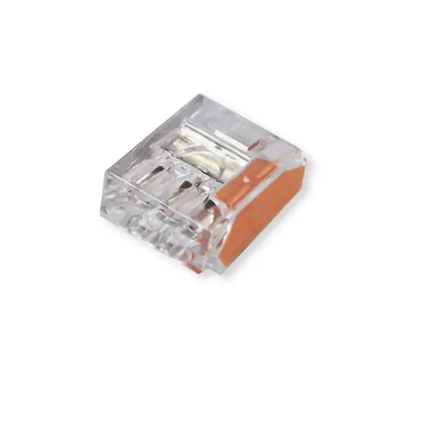 CAPRI Boite de 100 bornes automatiques 3 Entrées Orange WAGO Livraison Express