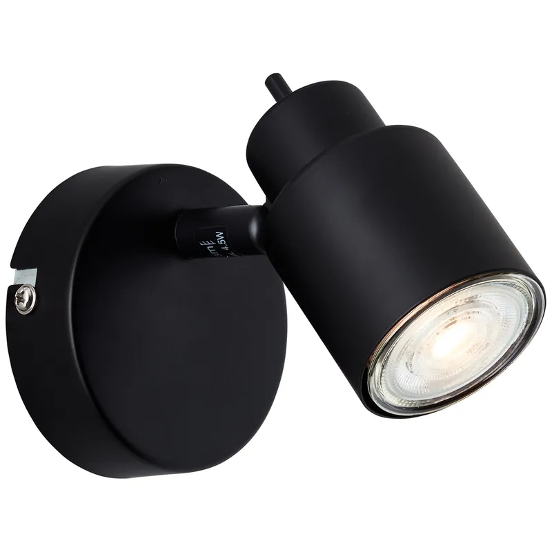 Spot ANDRES GU10 10W noir - BRILLIANT Prix Choc