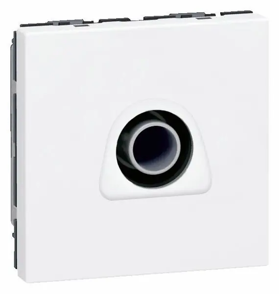Prise TV simple mâle Mosaic 2 modules - Blanc - Ultra HD LEGRAND Seulement Aujourd'hui
