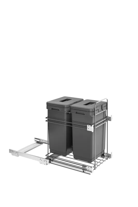 Poubelle haute pour meuble de 40 cm VIBO Vente Directe