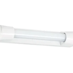 Dernière Chance Réglette NORMARIC B55 avec tube S19 LED + prise + interrupteur 7,2W 700 lumens IP21 4000K - ARIC