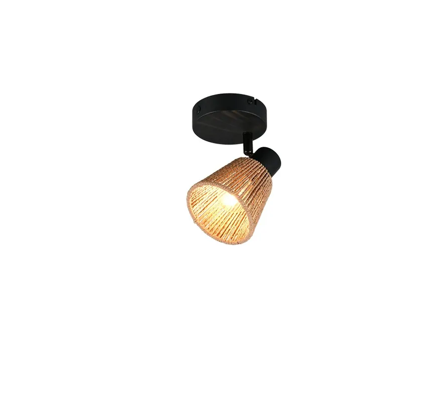 Authentique Spot E14 Natrel corde naturelle 10W - REALITY