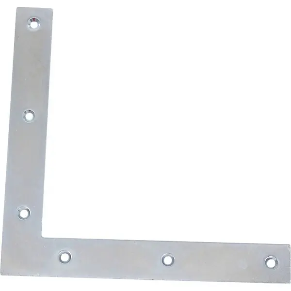 équerre de fenêtre 140mm épaisseur 2mm bouts carrés zingué - JARDINIER MASSARD - J656240 J.MASSARD Dernière Chance