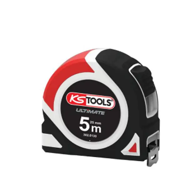 Expédié Aujourd'hui Mètre à ruban Bi-matière ULTIMATE, 5x25 mm - KS Tools - 302.0133