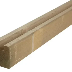 Populaire Poteau rainure U pin - 70x70x2200 mm CERLAND