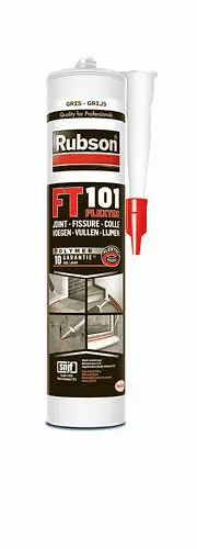 Promotion Mastic colle joint fissure - Flextec - Gris 280ml RUBSON