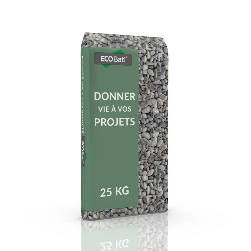 Prix Promo Gravillon Gris 6/16 en sac de 25 kg - ECOBATI