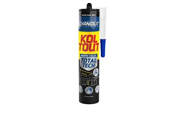 Commande En Gros Colle fixation MS polymère Total Tech - Noir - 290ml CYANOLIT