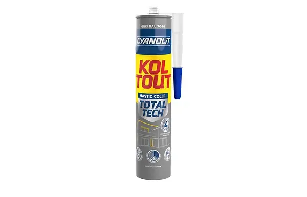 Haute Qualité Colle de fixation ultra polymère - Gris - 290ml CYANOLIT