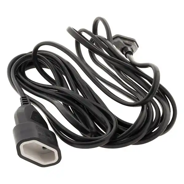 Top Vente Rallonge Schuko HO5VV-F 3G1,5mm² 10m - noir - Zenitech