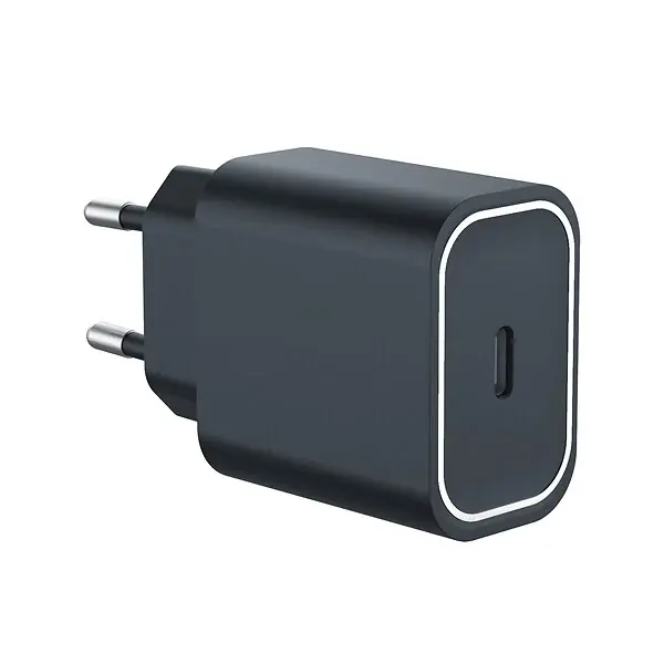 Chargeur secteur USB-C - Plastique recyclé - 25W PD METRONIC Usine Directe