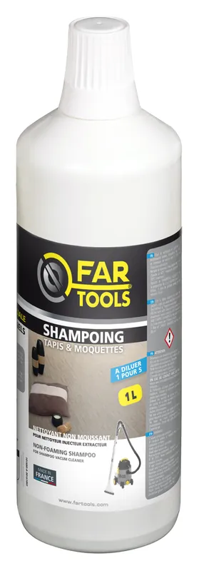 Shampoing parfumé tapis et moquettes 1 L - FARTOOLS Authentique