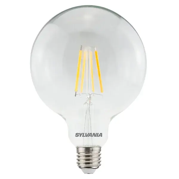 Produit De Marque Ampoule LED filament G120 - Blanc - 8W 1055lm E27 SYLVANIA