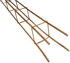 Top Vente Chaînage carré acier 15x15cm - Longueur 6m