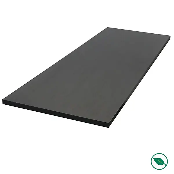 Pas Cher Tablette mélaminé Elegant Black 1200 x 300 x 18 mm - PEFC 70% FORESTEA