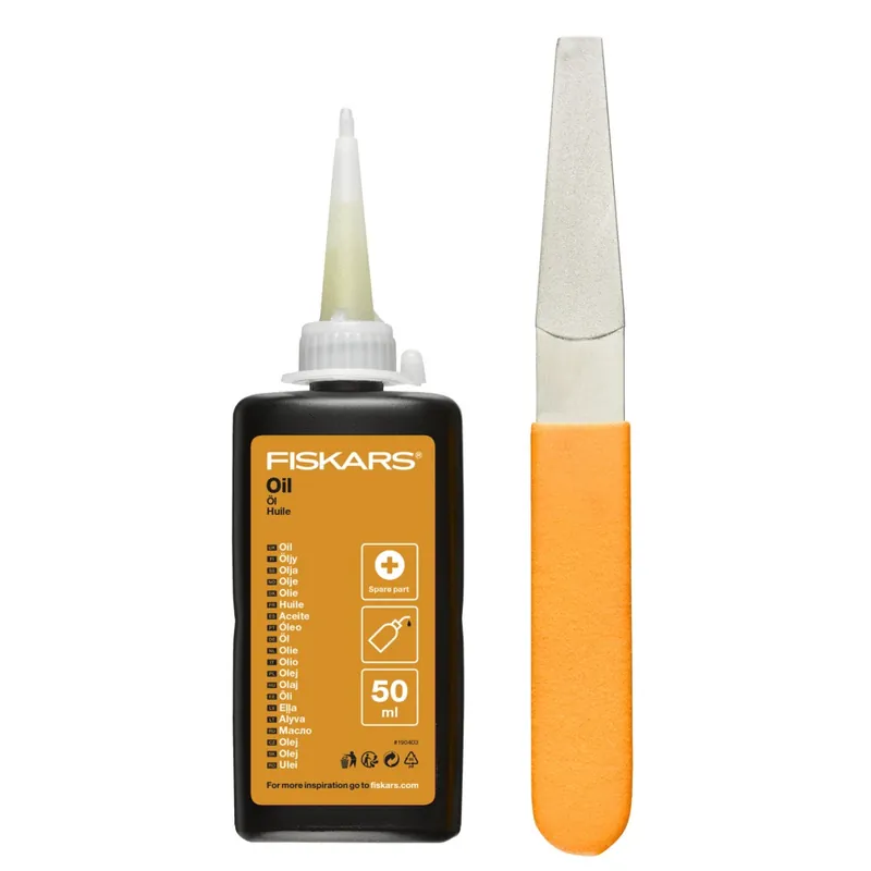 Quantité Limitée Kit d‘entretien outils de coupe 1 lime diamant + 1 flacon d‘huile + 1 livret