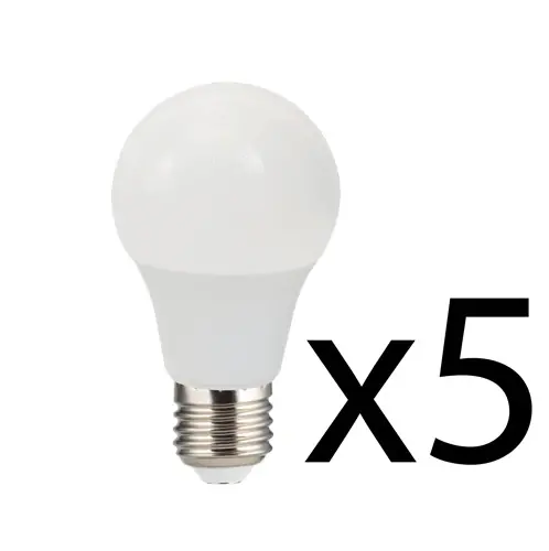 Ampoules LED SMD E27 8W = 806 lumens blanc neutre par 5 - ARLUX Bon Marché