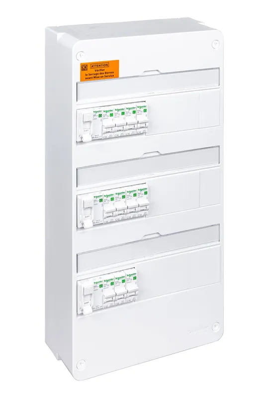Super Prix Tableau électrique pré-équipé Resi9XP 3 rangées pour logement T3 à T5 - SCHNEIDER ELECTRIC