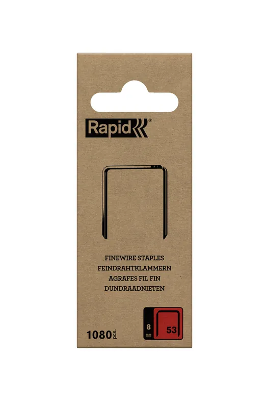Agrafes R53 53/8 1,08M RAPID Réduction