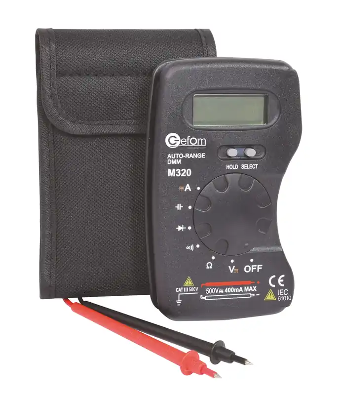 Réduction Multimètre de poche à calibrage automatique - GEFOM