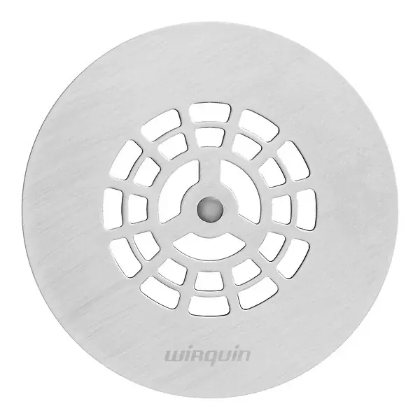 Grille plate inox pour slim + bonde de douche WIRQUIN Nouveauté