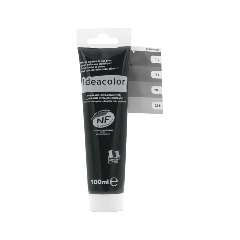 Commander Maintenant Colorant ultra-concentré pour peinture 100 ml noir 2070 RICHARD