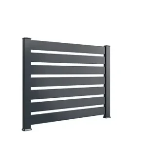 Lame ajourée PVC ADELE - Anthracite - 3x12x150cm ALTONA Acheter En Ligne