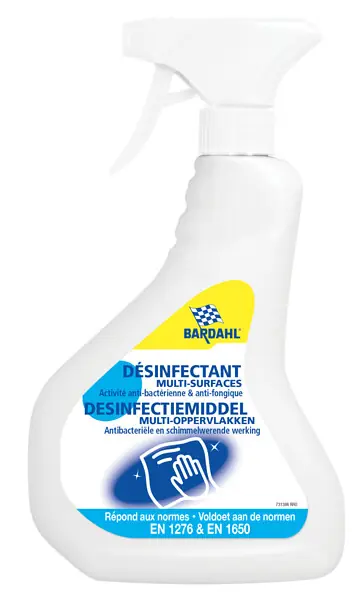 Affaire À Saisir Nettoyant désinfectant multi-surfaces - 500ml - Norme virucide EN14476 BARDAHL