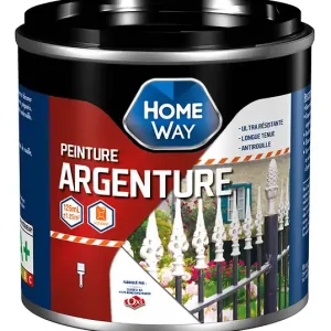 Peinture dorure Argent - 125ml HOMEWAY Soldes