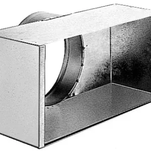 Expédition Rapide Plénum en acier galvanisé 400x200mm diamètre 160 ALDES