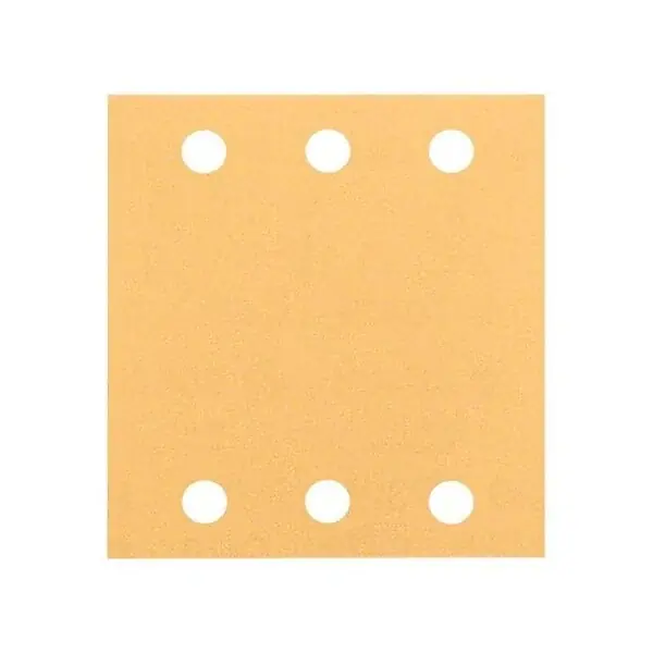 Meilleur Choix 10 feuilles abrasives BOSCH C470 pour ponceuse vibrante 115 x 107 mm Best for Wood and Paint 6 trous