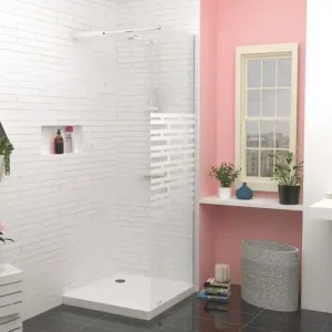 Retour Gratuit Receveur de douche 90x90 cm céramique blanc Meri - ONDEE