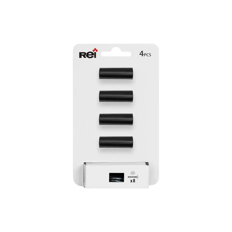 Nouveauté Bouton de meuble en T zamak noir mat 33 x 31 x 12 mm par 4 REI